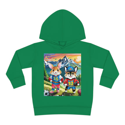 Animal Athletes Toddler Pullover Fleece Hoodie