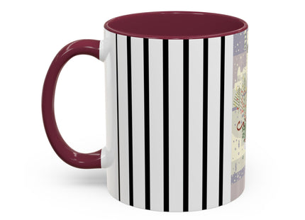 Wrapped in Elegance Colorful Mugs (11oz, 15oz)
