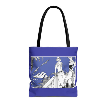 Coastal Elegance Tote Bag (AOP)