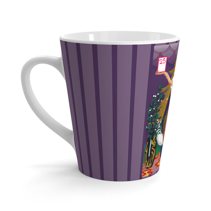 Countdown to Christmas Elegance Latte Mug