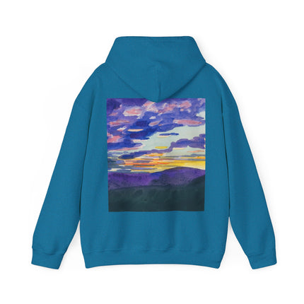 Naturstudie XII by Karl Wiener Heavy Blend™ Hooded Sweatshirt