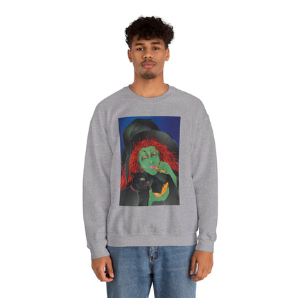 Mirror, Mirror A Witch's Touch Women’s Unisex Heavy Blend™ Crewneck Sweatshirt
