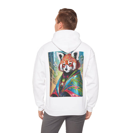 Cybernetic Red Panda – Heavy Blend™ Hooded Sweatshirt