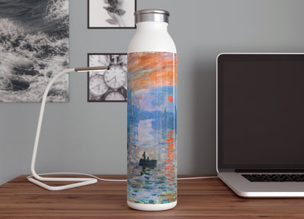 Sunrise by Claude Monet Slim Water Bottle