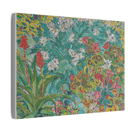 Vibrant Flower Bed – Fauvist Garden Harmony