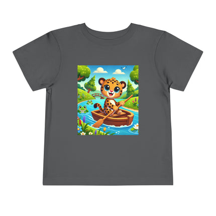 Little Explorer on the River Toddler Short Sleeve Tee