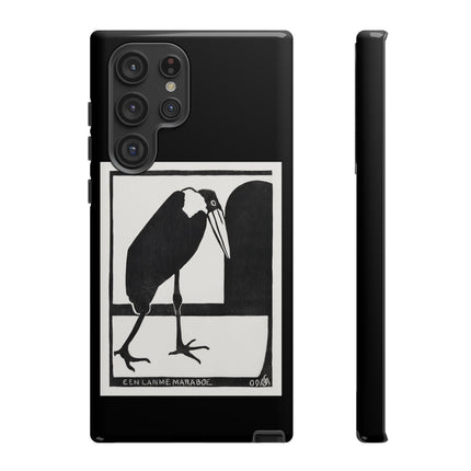 A Lame Marabou by Samuel Jessurun de Mesquita Phone Cases