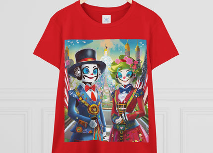 Cyber Punk Robots Cotton Tee