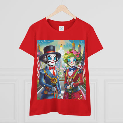 Cyber Punk Robots Cotton Tee