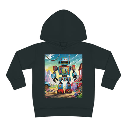 The Rusty Robot Toddler Pullover Fleece Hoodie