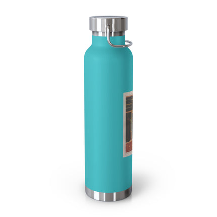 Pompeii Walls Pl.04 by Victor Steeger Copper Vacuum Insulated Bottle, 22oz