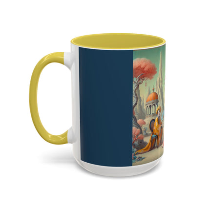 The Seahorse Court Colorful Mugs (11oz, 15oz)