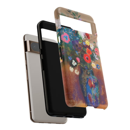 Bouquet of Flowers by Odilon Redon Phone Cases