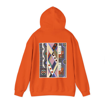Collection decors et couleurs Pl.19 by Georges Valmier Heavy Blend™ Hooded Sweatshirt
