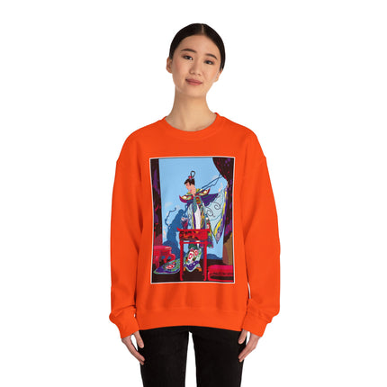 A Visual Journey by Umberto Brunelleschi Women's Heavy Blend™ Crewneck Sweatshirt