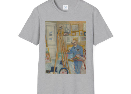 The Skeleton Painter by James Ensor Softstyle T-Shirt