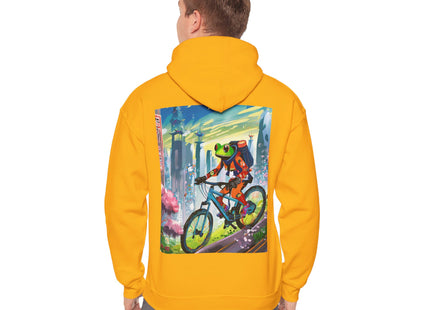 Cyberpunk Frog – Heavy Blend™ Hooded Sweatshirt