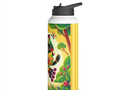 Firefly Dance on Wheels Stainless Steel Water Bottle, Standard Lid