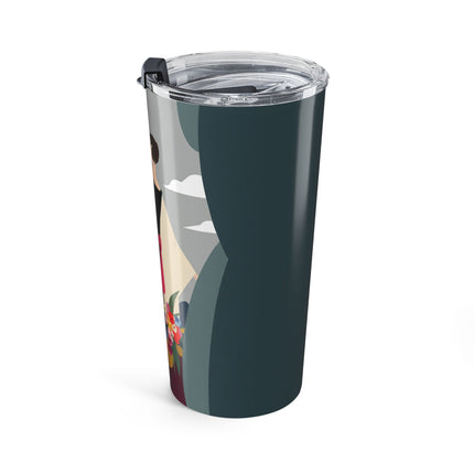 Rainbow Reverie 20oz Tumbler – Elegant Renewal & Serene Beauty