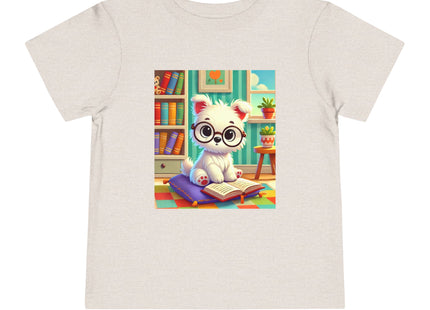 Little Scholar Pup Toddler Short Sleeve Tee