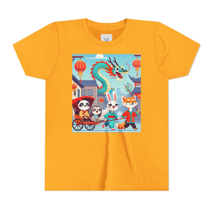 The Little Dragon and Friends Youth Short Sleeve Tee
