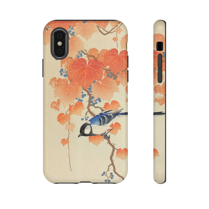 Japanese Bird and Branch by Ohara Koson Phone Cases