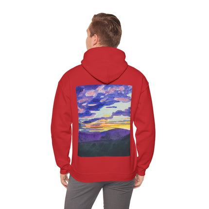 Naturstudie XII by Karl Wiener Heavy Blend™ Hooded Sweatshirt