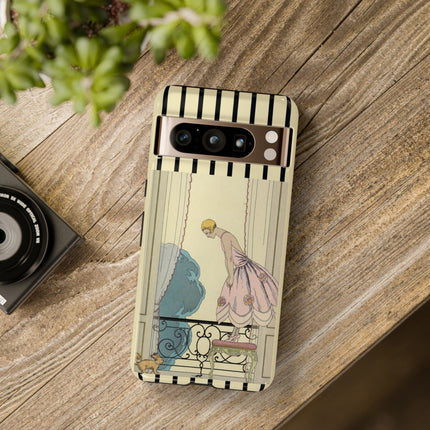 Falbalas et fanfreluches, La Souris by George Barbier Phone Cases