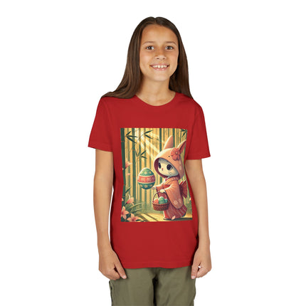 Geisha Kitten’s Easter Stroll Youth Short Sleeve Tee
