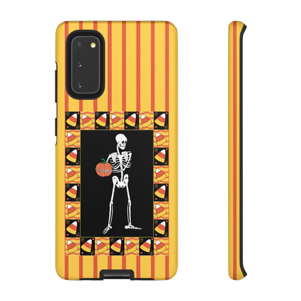 Candy Corn Skeleton Phone Cases