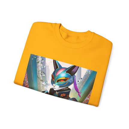 Cyberpunk Chic Unisex Heavy Blend™ Crewneck Sweatshirt