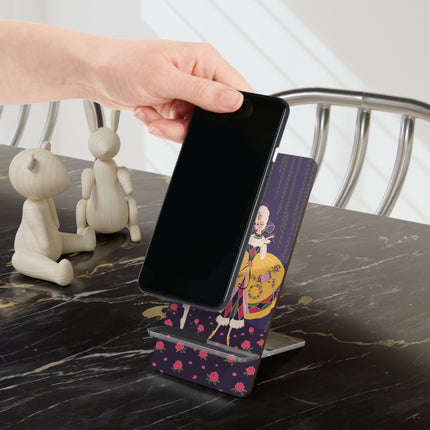 🌙🌹 The Midnight Rose Visit Mobile Display Stand – Art Deco Garden Fantasy