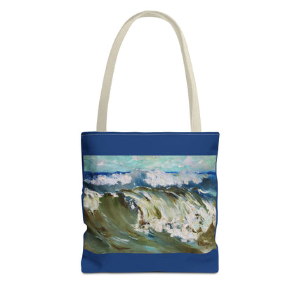 The Wave by Karl Hagemeister Tote Bag (AOP)