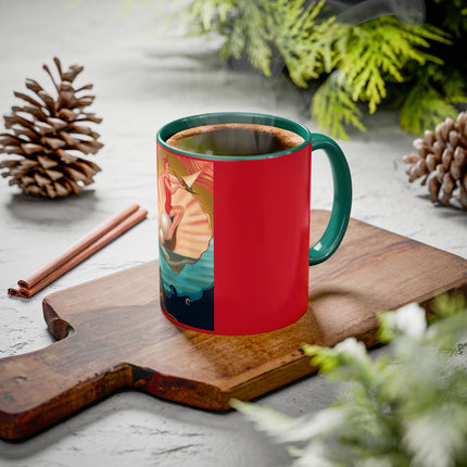 Pearls of the Sea Colorful Mugs (11oz, 15oz)