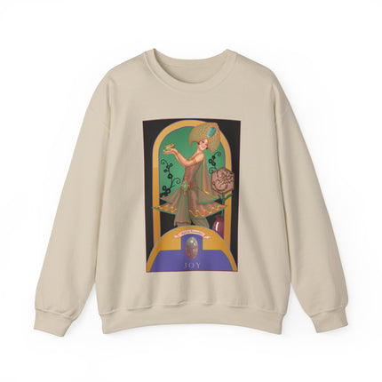 October & Opal, Tourmaline (from the Gem Series) by Sofia Chiostri Heavy Blend™ Crewneck Sweatshirt
