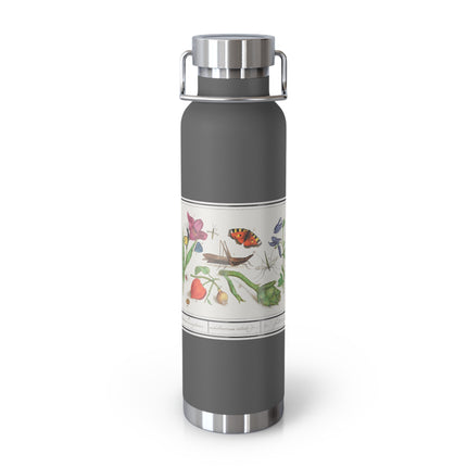 Natural History Ensemble, No. 17 by Anselmus Boëtius de Boodt Copper Vacuum Insulated Bottle, 22oz
