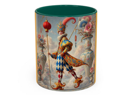The Ornamental Jester Colorful Mugs (11oz, 15oz)