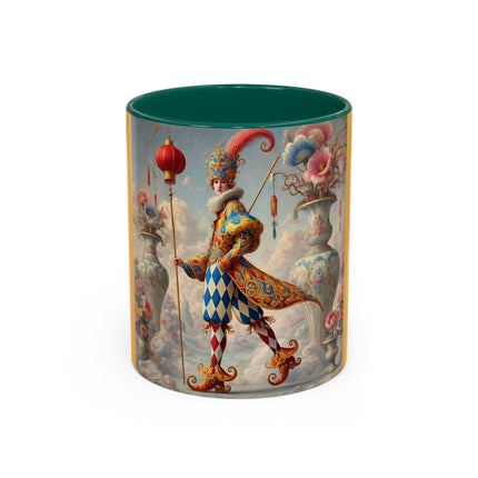 The Ornamental Jester Colorful Mugs (11oz, 15oz)