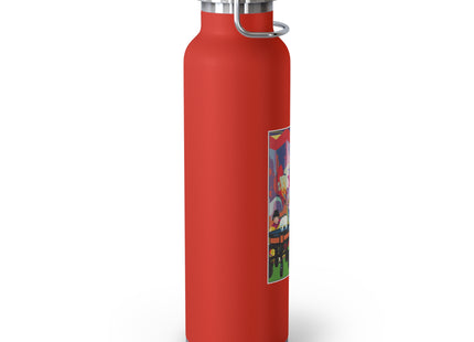 A Timeless Journey by Umberto Brunelleschi Copper Vacuum Insulated Bottle, 22oz