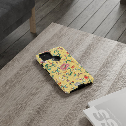 Flower Illustration by Owen Jones Phone Cases