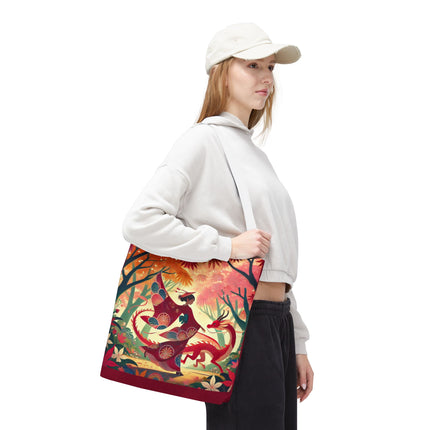 The Dragon Fairy’s Dance Tote Bag – Enchanted Grace & Spring Magic