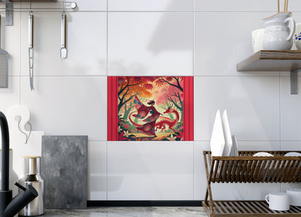 The Dragon Fairy’s Dance Ceramic Tile