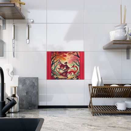 The Dragon Fairy’s Dance Ceramic Tile
