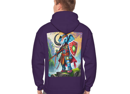 Cyberpunk Elephant – Heavy Blend™ Hooded Sweatshirt