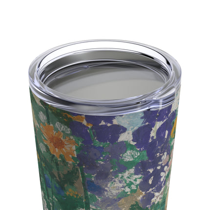 Flowers on the Mountain by August Babberger Tumbler 20oz