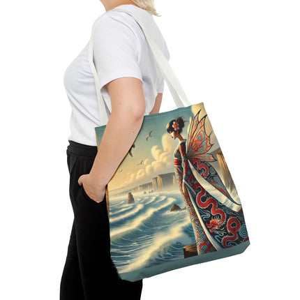 The Coastal Fairy Tote Bag – Serene Grace & Oceanic Magic