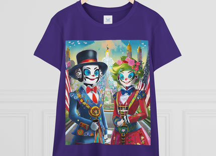 Cyber Punk Robots Cotton Tee