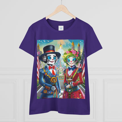 Cyber Punk Robots Cotton Tee
