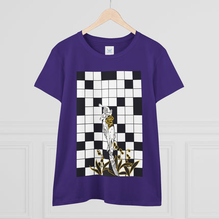 The Crossword Women's Midweight Cotton Tee