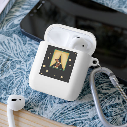 Playful Paws At The Window – Vintage Art AirPods Case